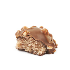 Chocolate confection candy isolated