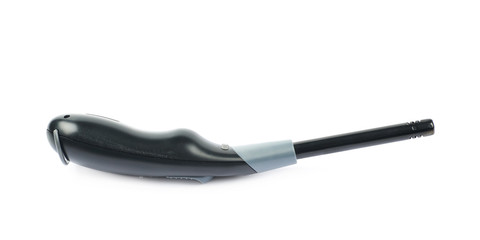 Utility long-neck lighter isolated