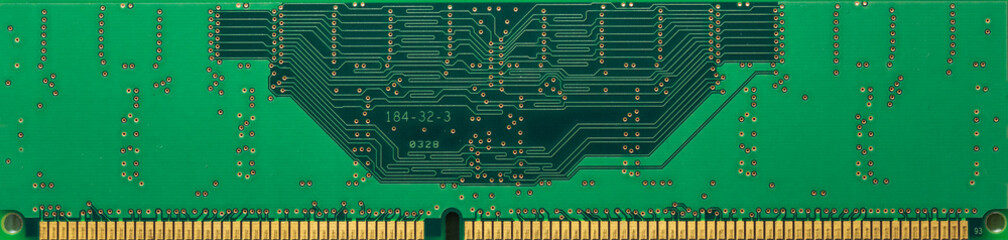 Image of computer detail abstract background wide angle