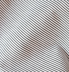 Stripe black and white print on fabric