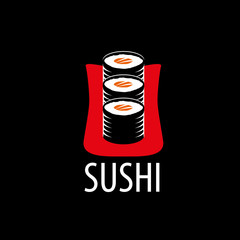 Obrazy na Plexi  wektor logo sushi