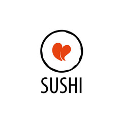 vector sushi logo