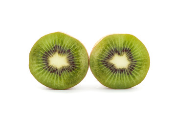 Fototapeta premium kiwi fruit isolated on white background
