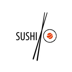 vector sushi logo