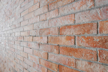 Wall background with old vintage brick wall