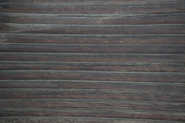Obraz premium Background - a wall of old wooden house.