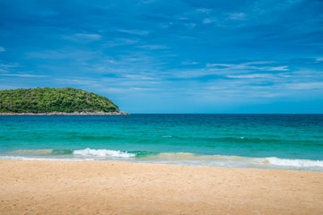 Beautiful tropical island beach summer holiday - Travel summer vacation concept.	