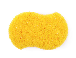 Bath sponge isolated
