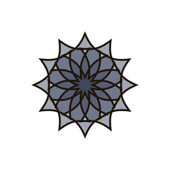 Colorful Moroccan tiles ornaments.