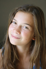 Fototapeta premium RITRATTO DI GIOVANE RAGAZZA