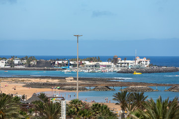 Marina in Caleta de Fuste, Fuerteventura, Canary Island,  Spain