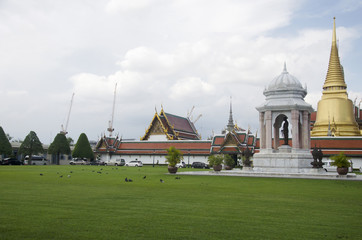 Wat Phra Kaew Temple of the Emerald Buddha or Wat Phra Si Rattan