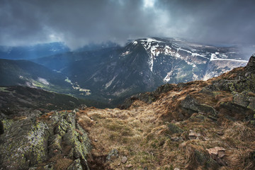 Mountains landscape