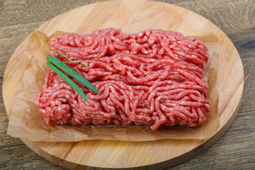 Minced beef
