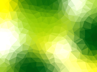 Fototapeta na wymiar Abstract background - Colorful Geometrical shapes, Polygonal texture for webdesign - Green colors