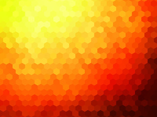 Fototapeta na wymiar Abstract background - Colorful Geometrical shapes, Polygonal texture for webdesign - Yellow, Red, Orange colors