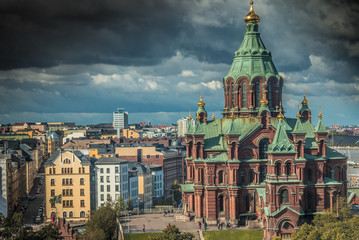Fototapeta premium Katedra Uspenski, Helsinki
