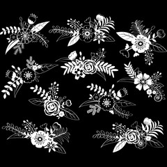 Chalkboard Wedding Flower Set.