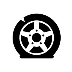 Fototapeta premium Tow truck icon