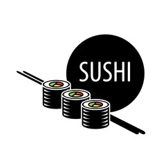 Fototapety  wektor logo sushi