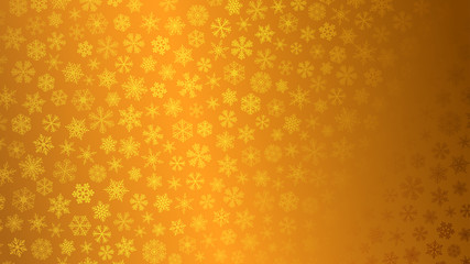 Christmas background of snowflakes