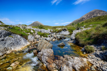 The Allt Aisridh River on the Isle of Skye