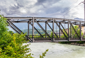 Schweiz - Kanton Wallis - Naters - Rhone