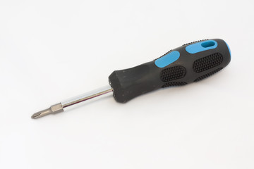 Screwdriver on a white background