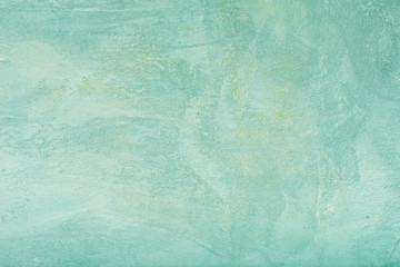 Pastellfarben . Türkis auf alter Wand - Hintergrund für Text und Bild