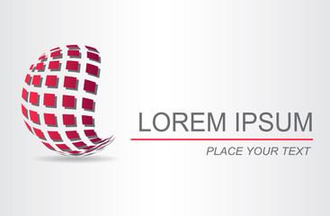 Abstract vector logo