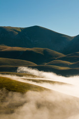 Monti sibillini nuvole