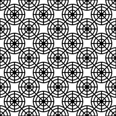 Seamless wallpaper pattern. Modern stylish texture. Geometric background, vector illustration
