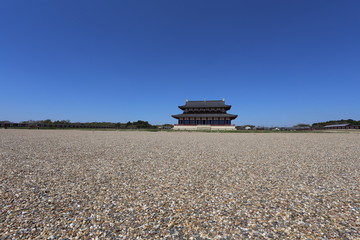 平城京跡　大極殿