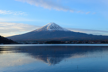 Mt.Fuji and Lake Kawaguchiko