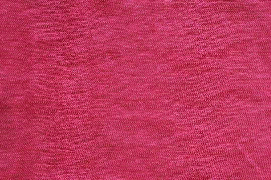 Pink Cotton Fabric Texture