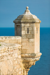 Old Watchtower in Santa Barbara Castle