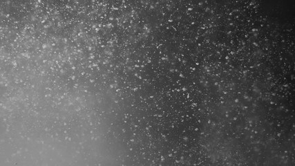 Dirty billow of detritus in water tank compositing element 4K UHD