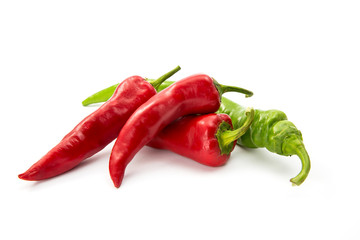 Chili pepper isolated on white background