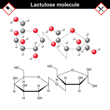 Lactulose molecular structure