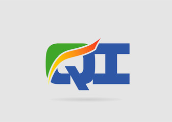 QI company linked letter logo
