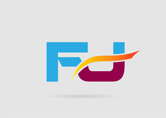 Letter FJ Logo
