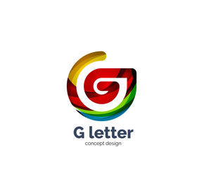 Obraz premium G letter logo icon
