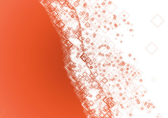 abstract orange squares background 