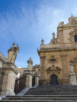 San Pietro cathedral, Modica, Province of Ragusa, Sicily, southern Italy

