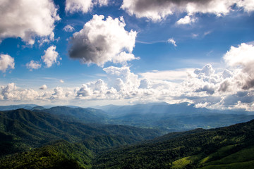 Mountain at Phusoidao national park thailand