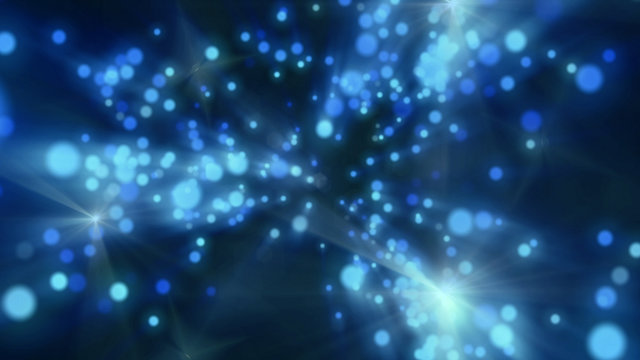 Abstract particles background
