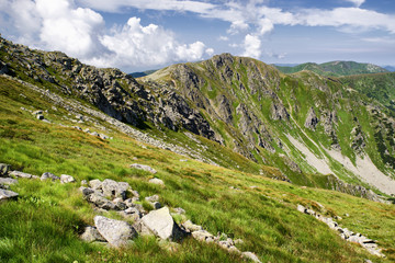 Fototapeta na wymiar Low Tatras mountains, Slovakia