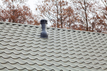 A roof ventilator for heat control