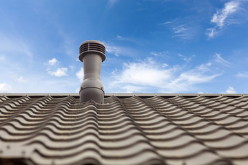 A roof ventilator for heat control