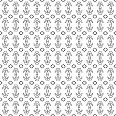 Classic monochrome background.  Endless abstract print.  Geometric simple seamless design.  Modern repeating illustration.  Graphic minimalist elegant art.  Vector.

